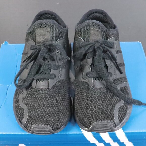 Adidas Youth Boy's 9K Swift Run XI Ortholite Black Athletic Sneaker Shoes - Picture 3 of 10